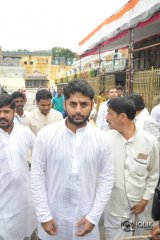 Lie Movie Team At Tirumala